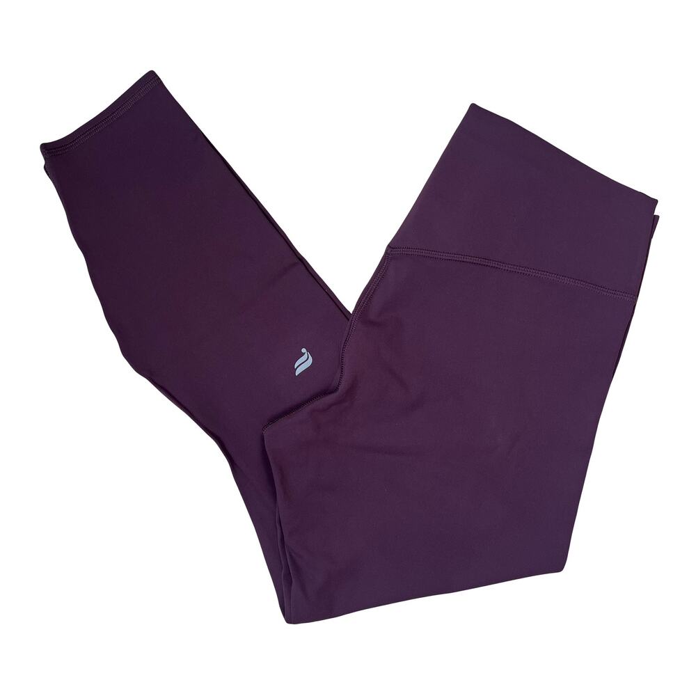 NWT Fabletics PureLuxe High Rise TLC 7/8 Leggings Oxblood Burgundy Size XL Yoga